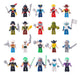 ZURU Max Build Blocks Set of 15 Figures 1