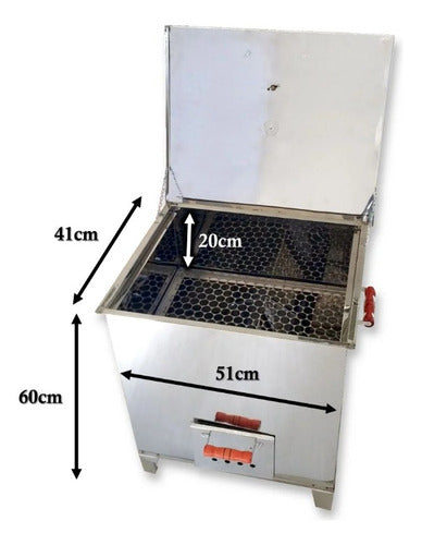 Defumador De Alimentos Inox D-500 1