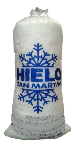 10 Bolsas De Hielo 15 Kg Escamas - Precio Por Mayor 0