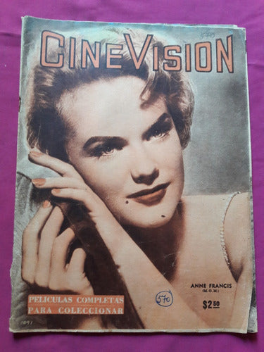 Revista Cine Visión Nº 570 Foto Anne Francis - Peliculas 0