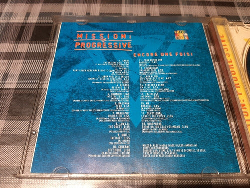 Mission Progressive  - Compilado Dance 90 - Cd Importado 3