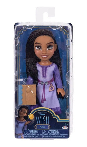 Wish Disney Asha Original Doll - 15cm with Accessory 0