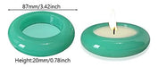 Round Silicone Candle Holder Mold for Resin Cement 3