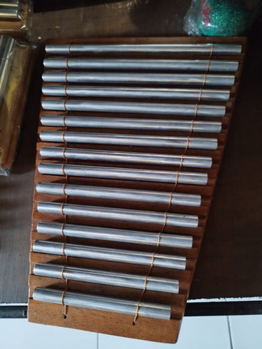 Artesanal Wooden and Aluminum Xylophone 1