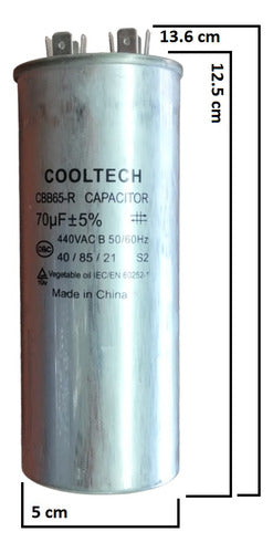 Capacitor 70 Mf Cooltech 5