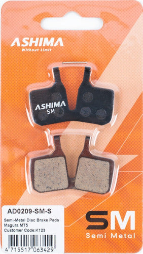 Pastillas Freno Para Magura Mt5/mt7  Ad209 - Ashima - Sm 1