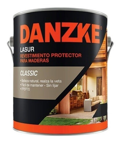 Danzke Revestimiento Protector Madera Classic Satinado 1 Lt 0