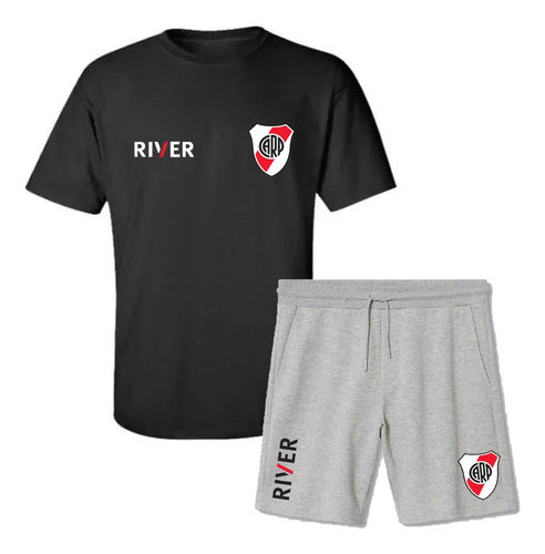 River Plate T-Shirt + Shorts Set - Shield / Soccer / El Millo 3
