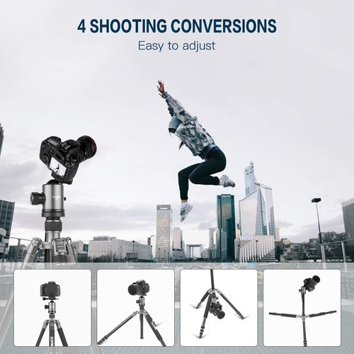 Zomei Z818 Lightweight Aluminum Tripod Monopod 360 2