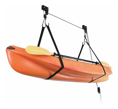 ASMSW Ceiling Storage Hoist for Kayak, Bike Roof Rack Support 0