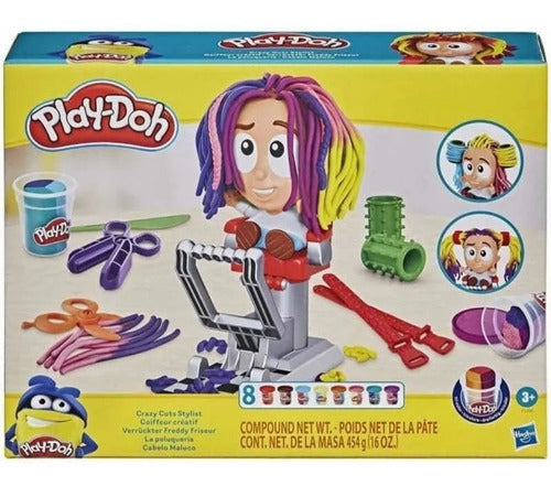 Masa Peluqueria Cortes Divertidos Play Doh Hasbro Sryj 0