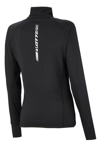 Lotto Running Volata 1/2 Zip Hoodie for Women in Black 1