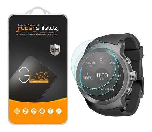 Supershieldz Tempered Glass LG Watch Sport Anti Scratch [2 Pack] (6x17lhwk) 0