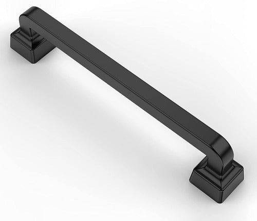 Asidrama 20 Pack 5 Inch Matte Black Kitchen Cabinet Handles 0