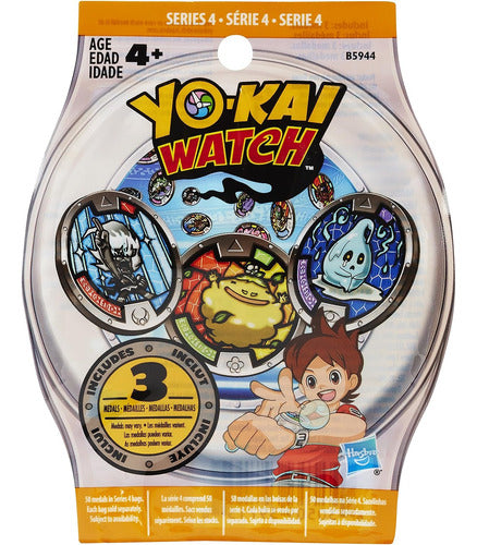 Hasbro Yo-kai Watch Series 4 Surprise Medals in Bag +4 0