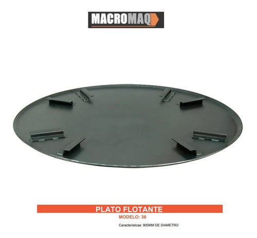 Megamaq Floating Plate for 90cm Concrete Trowel 1