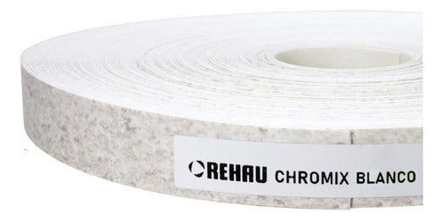 Rehau Tapacanto Chromix Blanco 22 Mm X 10 M C/ Cola Egger 1