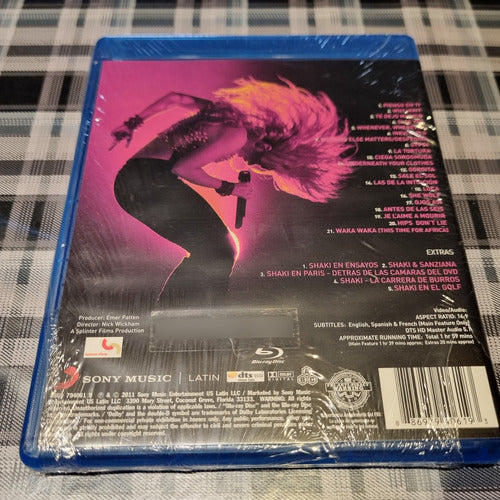 Shakira - En Vivo Desde París - Blu-ray Importado Nuevo 1