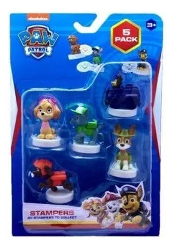 Sellos Paw Patrol Collectible Toys Pack of 5 1