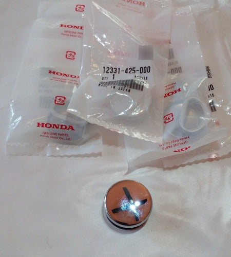 Tapa Cromada Arbol De Levas Honda Cb750-900 Bikepartssur 0