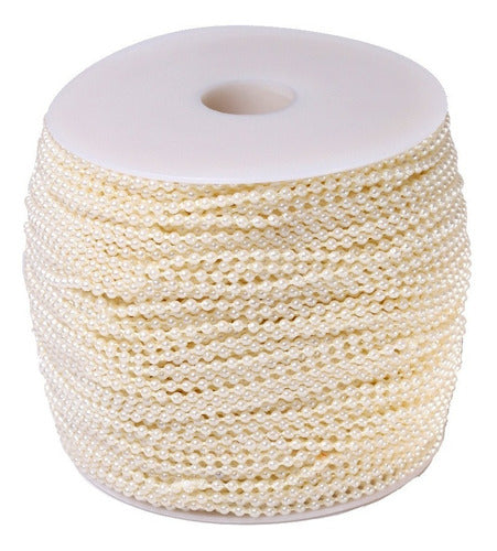 Pearl Thread 2mm x 100m for Crafts and Sewing Notions 0