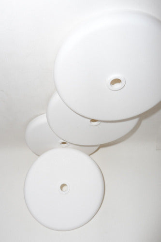 Lumipack Plastic Ceiling Canopy for Pendant Light - White or Black Pack of 50 1