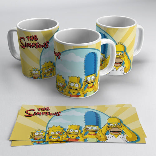 Plantillas Los Simpsons Sublimación Tazas / 40 Plantillas 5