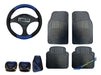 Goodyear 4-Piece Car Mat Cover Kit with Steering Wheel Cover and Sporty Pedals for Cruze 7