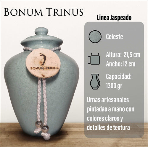 Urna Para Cenizas De Humanos, Material Cerámica. Artesanal. 1