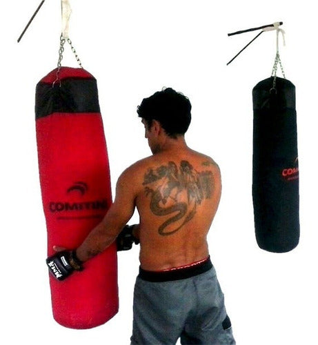 Comitini Boxing Bag 1.05 Meters Filled with Chains 0