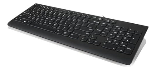 Lenovo Teclado Usb 300, Con Cable, Inclinación 0