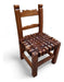 Handcrafted Matera Chair with Braided Cow Leather Seat 0