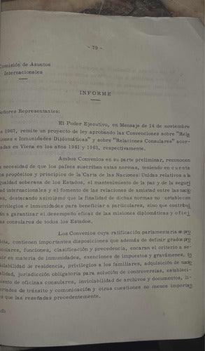 Informe Original Cámara De Representantes Gestido 1968. 1