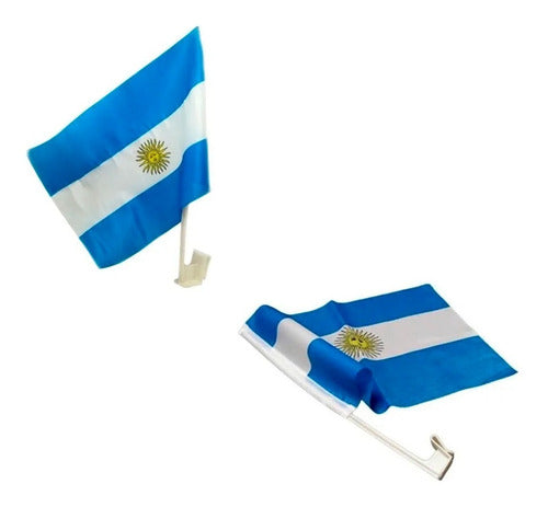 Mona Felisa Bandera De Argentina Flameo Con Gancho Soporte Mundial 0