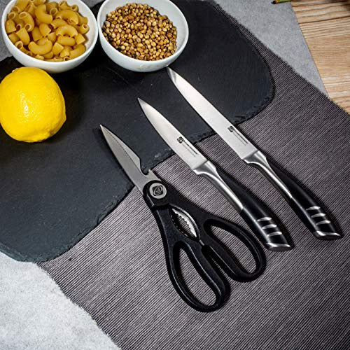 Cuchillos De Cocina De Acero Inoxidable De Alto Contenido En 3