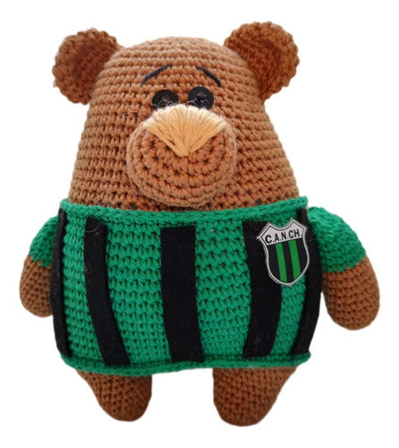 Pomelita Cosas Lindas Osito Futbolero Amigurumi 0