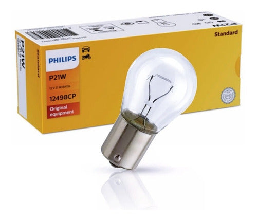 Philips P21W 12V 21W (BA15S) / 1 Polo Kit X 10 Lámparas 0