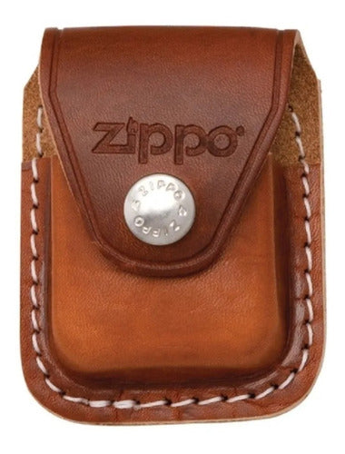 Zippo LPCBK Black Leather Case 5