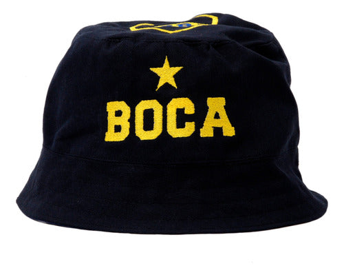 Handcrafted Boca Juniors Embroidered Piluso Hat 1