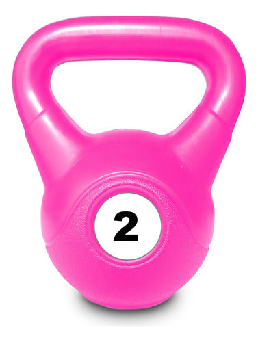 Body Pump Kettlebell Classic Pink 2kg 0