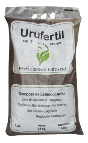 Compost Profesional Lenta Liberación Orgánico 28 Lt (20 Kg) 0