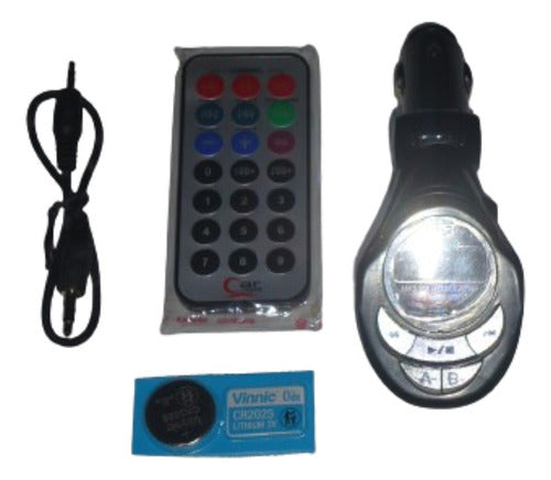 Car FM Transmitter Modulator USB SD Card MP3 Player 2