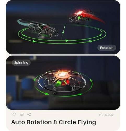 Syma Dron Para Niños Con Led, X660 Mini Quadcopter 4