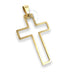 Bavasapiercing Surgical Steel Cross Pendant with Chain 7