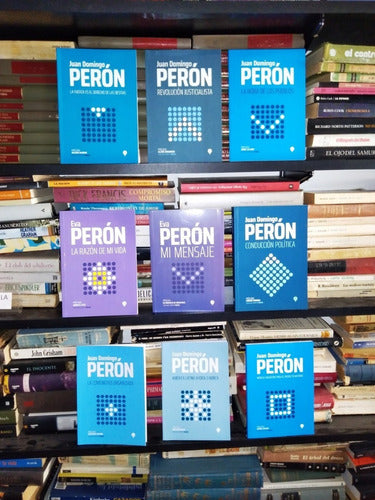 Peron and Evita: Collection of 9 New Books on Peronism - Lote X 9 Libros Peron Y Evita (Detalle En Descripcion)