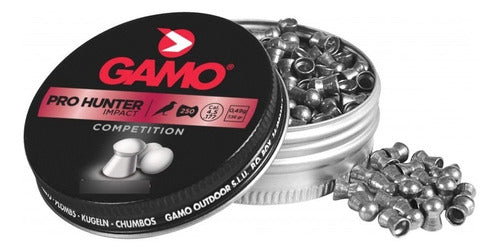 Combo Gamo Pro Hunter 4.5mm Precision Pellets 250pcs x 6 Cans 3