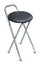 Mobilarg Low Folding Stool Chrome Kitchen Home 0