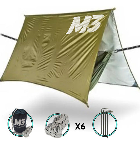 M3® Tarp Overhang for Hammock Tent 3x3 - Official Store 17