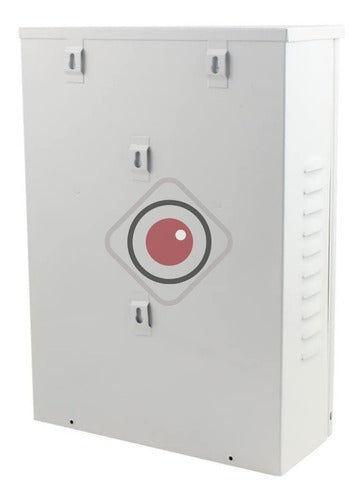 Outdoor Metal Cabinet for 4/8ch CCTV Security DVR Post 2