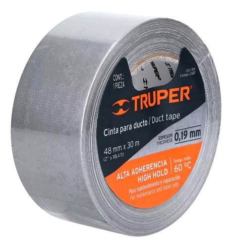 Truper Duct Tape 30 Mts Heat Resistant 0